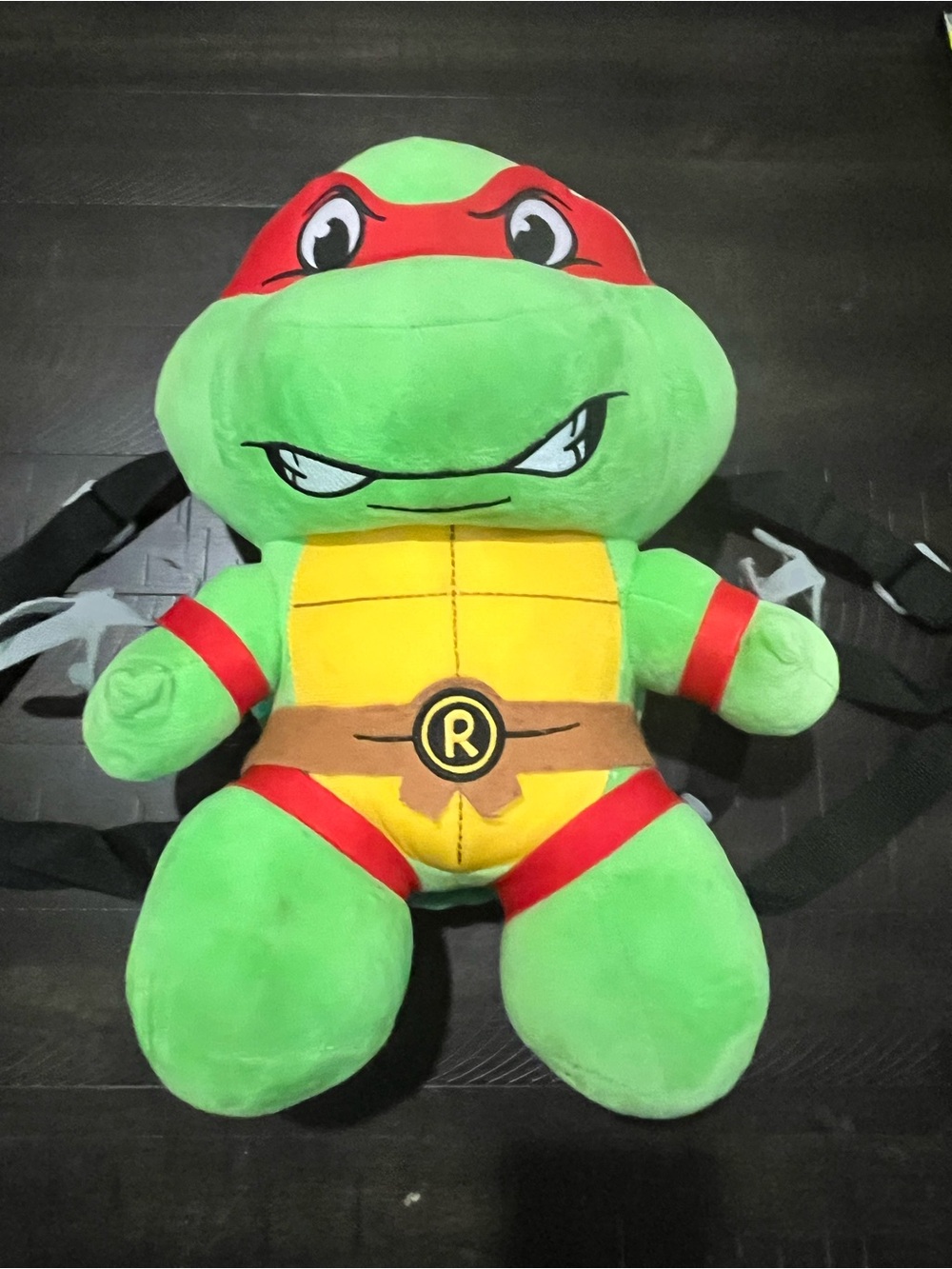 Teenage Mutant Ninja Turtles "Raphael" Plush Backpack TMNT